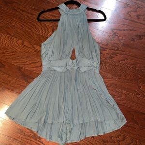 Sage green Debbie Dabbie by Angel Biba romper